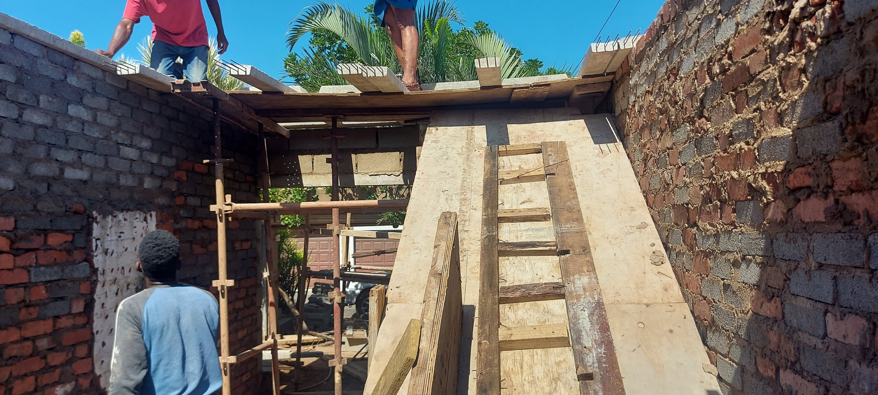 Fairy's Construction worker on scaffolding