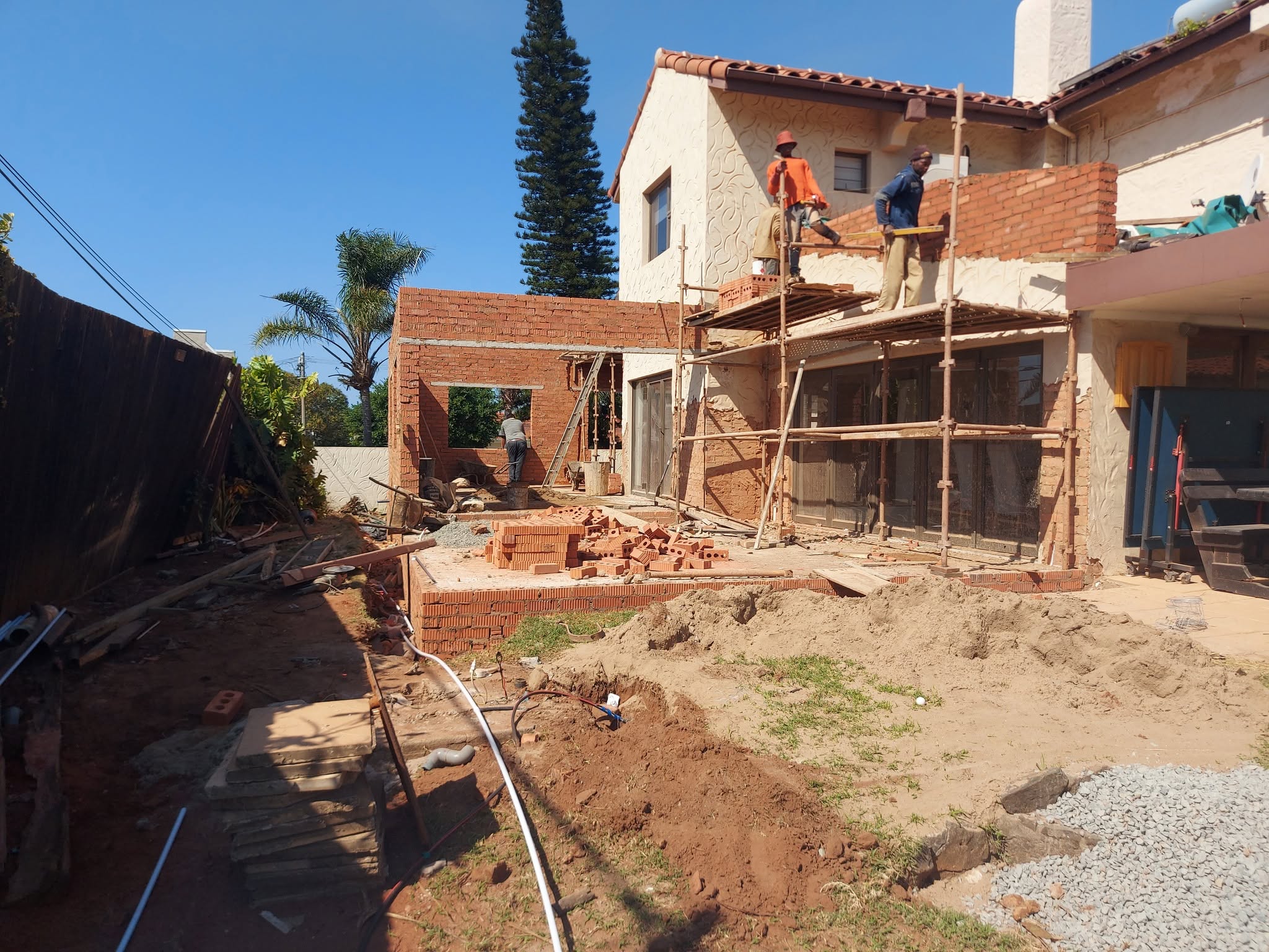 Home renovation in progress
